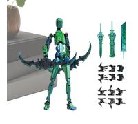 Générique Figurines d'action | Assemblage 3D imprimé avec articulations Mobiles et décorations - Figurines d'action pour Les Garçons - pour Noël Camarades Garçons Anime Film Anniversaire