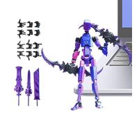 Générique Figurines d'action pour garçons,Assemblage 3D imprimé avec articulations Mobiles et décorations | Figurines d'action articulées - pour Noël Camarades Garçons Anime Film Anniversaire