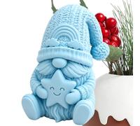 Générique Figurines De GNOME Centre De Table d'hiver Mignon Imprimé en 3D | Figurine Nain Pour Table Pour Chambre À Coucher, Salle D'Étude, Bureau De Travail, Entrée, Vitrine, Table De Chevet