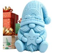 Générique Figurines De GNOME Centre De Table d'hiver Mignon Imprimé en 3D | Sculptures De Gnomes De Noël Pour Chambre À Coucher, Salle D'Étude, Bureau De Travail, Entrée, Vitrine, Table De Chevet