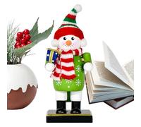 Générique Figurines de Noël Décoratives | Soldats de Noël Mignons pour Bureau Décoration Festive - Sculpture Décorative pour Étagère de Salon Bureau Salle d'Étude Mariage et Adultes