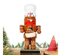 Générique Figurines de Noël - Soldats de Noël Mignons pour Bureau Décoration Festive,Sculpture Décorative pour Étagère de Salon Bureau Salle d'Étude Mariage et Adultes