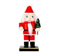 Générique Figurines de Noël - Statues de Bureau festives | Figures de Casse-Noisette Mignonnes, centres de Table pour Adultes et, décoration de Noël et étagère de Saison 16 cm / 6,3 Pouces
