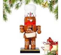 Générique Figurines de Noël - Statues de Bureau festives | Figures de Casse-Noisette Mignonnes, centres de Table pour Adultes et, décoration de Noël et étagère de Saison 16 cm / 6,3 Pouces