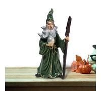 Générique Figurines de sorcières d'halloween | Décor de résine de Statue à Collectionner Les Ornements de Sorcier et de sorcière sont en résine de Haute qualité,