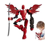 Générique Figurines factices de Robot,Figurines Multi-articulaires | Robot Mobile Multi-articulations,Figurines d'action créatives et Robustes pour Anniversaire, Noël, Nouvel an, Pâques.