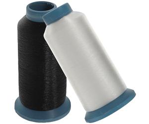 Générique Fil à Coudre 2 Bobines en Nylon Haute Résistance Transparentes Multifonctions pour Machine à Coudre pour Projets de Couture et Travaux Manuels