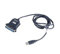 Générique Fil d ' imprimante USB CN36 mâle, câble adaptateur USB port parallèle de 1, 80 m, large compatibilité avec divers systèmes, câble d ' imprimante d ' ordinateur