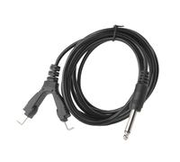 Générique fil d'alimentation clip cordon support de câble -câbles câble d'extension extension avec ports USB fil de machine tatouage de fil de silicone Black