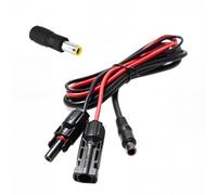Générique Fil de Chargement de Panneau Portable | Connecteur avec prise DC8020 et adaptateur 7909, câble de 1, 8 M pour l ' alignement de la centrale électrique
