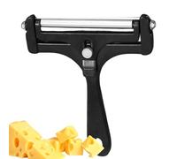 Générique Fil De Coupe De Fromage En Acier Inoxydable | Outil De Cuisine Durable Pour Couper Des Blocs De Fromage | Tranches Lisses Et Uniformes Pour À Pâte Dure Et | Outil De Portionnement Easy