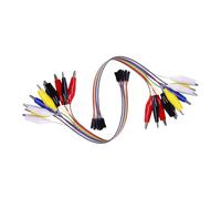 Générique Fil de Efficace 2 pièces équipé de Pinces et de connecteurs à Broches adaptés Fils de Cavaliers de isolés de Liaison électrique fiable
