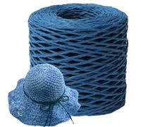 Générique Fil De Raphia Naturel, Rafia Naturel Bobine, Ficelle De Raphia Pour Emballage Cadeau, Sac De Plage, Projet D'artisanat, Jouet Et Décoration, 150m, 3mm, Rustique, Naturel, Casual, Créatif