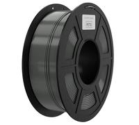 Générique Filament Dimpression 3D Petg De 1,75 Mm, Propriétés Mécaniques De Dureté élevée, Emballage étanche à Lhumidité sous Vide, Compatibilité Multi-imprimantes (Silver)