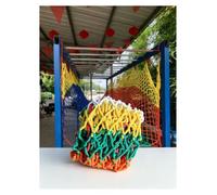 Générique Filet Balcon Coloré Nylon Corde 6mm 5cm Réseau Extérieur | Filet flexible pour rambarde balcon jardin clôture et aménagement extérieur(6x9m)