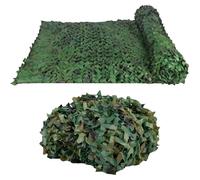 Générique Filet Camouflage, Filet de Camouflage Militaire 4.0x5m, Filet de Chasse Camouflage Protection Solaire pour la Chasse, Le Camping, Les Forêts, Les Jardins, Camouflage Décoration(Vert,5x10m)