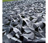 Générique Filet Camouflage Gris Protection Solaire, Toile Ombrage Exterieur 1m 1.5m 2.5m 3.5m 4m 5.5m 6m 7m 8m 10m 12m 20m Brise-Vue, Léger Roulé, pour Pergola, Jardin, Le Balcon(2x6 M)