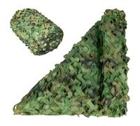 Générique Filet Camouflage Militaire, Camouflage Woodland, Voile D'ombrage Résistant Anti-UV pour La Chasse, Le Camping, Paysage Forestier, Extérieur, Jardin, Décoration, Parasol(15x15m)