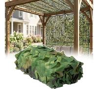Générique Filet Camouflage Militaire Renforcé, 2x4m 3x5m 4x6m Forêt Extérieur Chasse Filet De Camouflage, Filet Ombrage pour Chasse Camping Jardin Terrasse Pergola Et Voiture Couvre(2.5x5m)