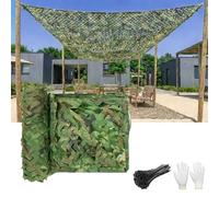 Générique Filet de Camouflage Camping 1x2m 1.5x4m 5x6m 6x8m 8x10m 10x12m Filet de Ombrage Jungle Militaire, Voile D'ombrage pour Pergola, Terrasse, La Chasse, Protection Solaire(W3.5xH9.5m)