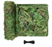 Générique Filet De Camouflage en Tissu Oxford 2 X 3.0m 6 X 6m 8 X10m 10 X 10m Filet Camouflage Chasse Filets D'Ombrage pour Soleil en Plein Air, Thème Parti Décoration, Voiture Couvre(6x9.5m)