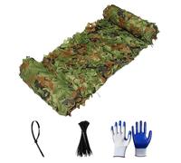 Générique Filet de Camouflage Forestier Filet de Ombrage Chasse Protection Solaire Filet de Camouflage Grand pour Camping Tir Pergola Décoration de Fête 1.5x2 4x4 6x7 8x8 10x10m(2x3.0m)