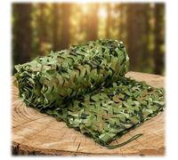 Générique Filet De Camouflage Jardin 2x3 3x3 3x4 3x5 3x6 5x5 3x10m, Filets D'Ombrage Décoration pour Terrasse, Filet Militaire pour Couverture De Pergola, Voiture, Camping Protection Solaire(6x14.0m)