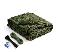 Générique Filet De Camouflage Jungle 6x4 3x6 10x15m Filet Camouflage, pour Se Protéger du Soleil Décoration De Camping,Conpour La Décoration,Protection Solaire,Chasse,Stores,Tir,Dissimulation(4x12M)