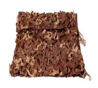 Générique Filet De Camouflage La Jungle Exterieur Bâche Camouflage Filets Militaire Couverture pour la Chasse, Le Soleil, la décoration, la clôture, la fête 3x4 3x6 5x5 6x6m(2x7.5 M)