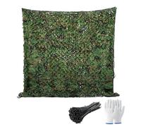 Générique Filet de Camouflage La Jungle, Stores en Rouleau Militaire Couverture, Filet de Ombrage pour Chasse D'ombrage Déco Camping Accessoires 1x2M,2x5M,3x6M,4x6M,5x8M,8x8M,10x12M,12x20M(W9.5xH19m)
