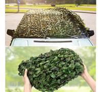 Générique Filet de Camouflage Militaire 4.0x5m, Rouleau de Treillis de Camouflage Protection Solaire Ombrage, Filet Camouflage pour Chasse Camping fête Parasol Camping Jardin Voiture(Vert,6x20m)