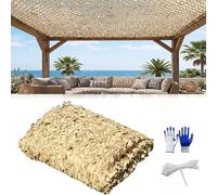 Générique Filet de Camouflage Militaire, Filet Camouflage Chasse, Voile D'ombrage pour Jardin Exterieur, Bâche Camouflages Anti-UV pour Camping Chasse Et Décoration de Fête(8x11m)