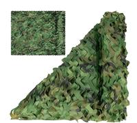 Générique Filet de Camouflage Militaire, Ombrage Jardin, Filet Camo pour Chasse Affût, Décoration de Fête Thème Armée, Anniversaire Dinosaure, Brise-Vue Extérieur Pergola, Tissu Oxford(1.5x7M)