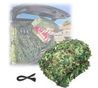 Générique Filet De Camouflage Militaire Renforce Filet Camouflage pour Camping Chasse Décoration Abri 2m 5m 8m 9m 10m 12m 15m Voile D'ombrage pour Pergola Terrasse(W12xH20m)