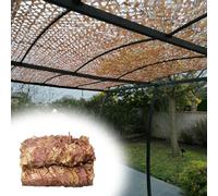 Générique Filet de Camouflage renforce Voile d'ombrage Camouflage Rouleau en Vrac Camouflage pour Terrasse, Protection Solaire, Jardin, Camping, Chasse et Décoration 2X3m 4X6m 6X8m 8X10m(1.5x2 M)