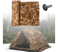 Générique Filet De Camouflage Voile D'Ombrage Multifonction, Filet Camouflage pour Voiture & Bateau Toile D'Ombrage Protection UV Facile À Installer(W7.5xH8.5m)