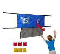 Générique Filet de Lancer - Jeux de interactifs en PVC pour Trampoline | de Lancer pour Trampoline - pour Entraînement et Pratique dans Le Jardin, Pelouse, Parc