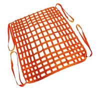 Générique Filet de Levage Robuste 4 x 4 m avec Sangles, Maille de 20 cm, capacité de Charge de 3,5 t - Sac de remorquage Durable pour des Solutions de Transport et d'arrimage sécurisées