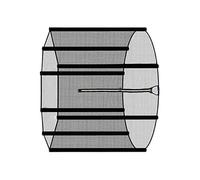 Générique Filet De Remplacement pour Trampoline | Filet De Protection pour Trampoline,Résistant Aux UV Et Aux Intempéries Respirant en Haute Densité pour Adolescents Garçons Et Filles