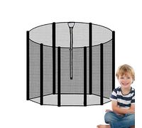Générique Filet De Remplacement pour Trampoline - Filet De Sécurité De Remplacement pour Trampoline | D'Enclos Respirant Résistant Aux UV Et Aux Intempéries pour Et Adolescents