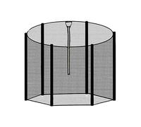 Générique Filet De Sécurité pour Trampoline - Filet De Sécurité pour Trampoline À Cadre Rond - Enclosure Respirable Résistante Aux UV Et Aux Intempéries pour