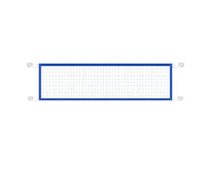 Générique Filet de Volleyball de Piscine - Remplacement À Longueur Ajustable,Filet À Volley-Ball De Piscine Extérieure,pour Extérieur Plage Jardin Cour Terrain Pratique et Entraînement Fête