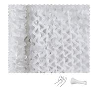 Générique Filet D'ombrage Camouflage Renforcé, Filet De Camouflage Militaire pour Chasse,Camping, Voiture Couvre, 2x5m 2x10m 5x7m 5x9m 6x7m 6x9m 7x8m 8x10m 10x10m(5.5x7m)