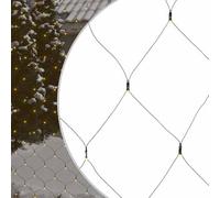 Générique Filet Lumineux Blanc Chaud de Noël 4x4 m 544 LED Int/ext,Maison & Jardin,Luminaires,Guirlandes & Cordons Lumineux,Blanc,1.28 KG,328782