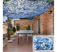 Générique Filets de Camouflage Bleu 1.5x2.5m,Filets de Camouflage pour la Chasse et Le Camping, Filets d'ombrage, parapluies, décorations, bâches de Protection, Housses de Voiture - Tissu Oxford 210D
