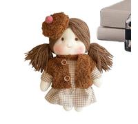Générique Fille en Coton | Jouets d'Accompagnement en Peluche,Mignonne en Peluche | Cadeau pour Ados Adultes Collectionneurs Chambre Canapé Lit Voiture Déco Maison