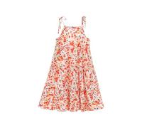 Générique Fille Robe Bustier D'Été Vêtements Imprimé Floral Robe sans Manches Robes Élégant A-Ligne Vêtement Mi-Longue Habillement Décontracté Funky Hauts Mes Commandes Multicolore, 14-15 Ans