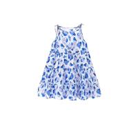 Générique Fille Robe Bustier D'Été Vêtements Imprimé Floral Robe sans Manches Robes Élégant A-Ligne Vêtement Mi-Longue Habillement Décontracté Funky Hauts Mes Commandes Passées Multicolore, 12-13 Ans
