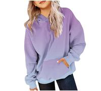 Générique Fille Sweats Capuche Manche Longue Ample Confortable Elégant Sportswear Unisexe 3D Imprimer Pull Enfants Sweatshirt Harajuku Poids Léger Style Automne Printemps