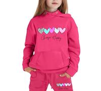 Générique Filles Jogging Survêtement Ensembles Ensemble de sport pour fille Vêtements Mode Enfant d'Entraînement Décontracté Pantalon et Haut 5-15 Ans